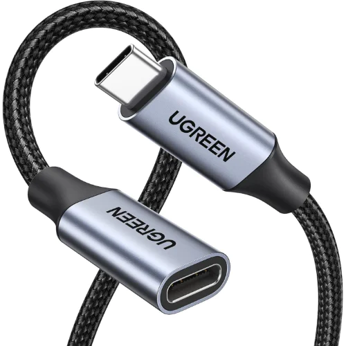 Ugreen Us Usb C Male To Usb C Female Gen Alu Case Braided Extension