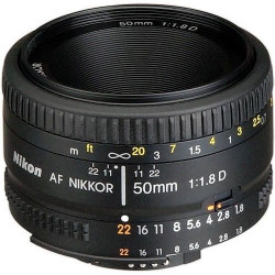 Nikon AF 50mm f/1.8D Lens