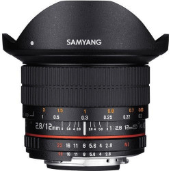Samyang MF 12mm f/2.8 ED AS NCS Fisheye Lens for Nikon AE
