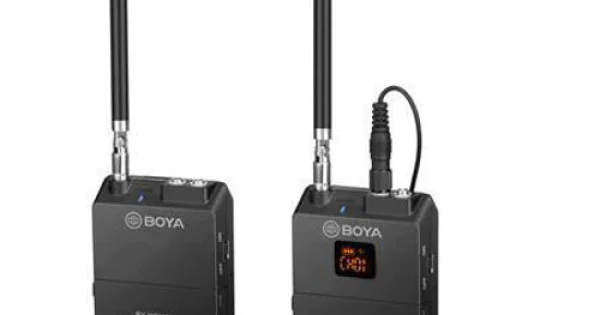 Buy BOYA BY-WFM12 VHF Wireless Microphone System for Smartphone, Tablet ...