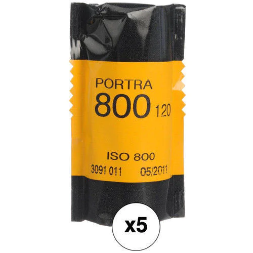 Buy Kodak Professional Portra 800 Color Negative Film (120 Roll Film,  5-Pack) in India at lowest Price