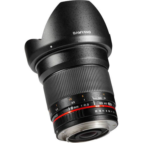 Buy Samyang 16mm f/2.0 ED AS UMC CS Lens for Fujifilm X Mount at Lowest