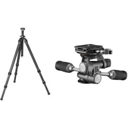 Gitzo GK3532-F3W Mountaineer Series 3 Carbon Fiber Tripod with 3-Way Fluid Head Kit