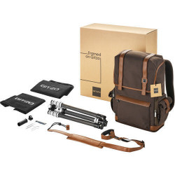 Gitzo GK1545T-RTI2 Legende Series 1 Carbon Fiber Travel Tripod with Ball Head and Leather Backpack Kit