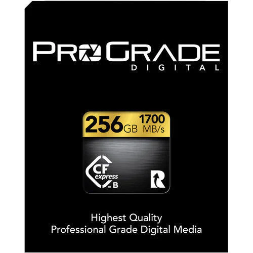 新品！ProGrade CFexpress TypeB GOLD 256GB（Used Prograde