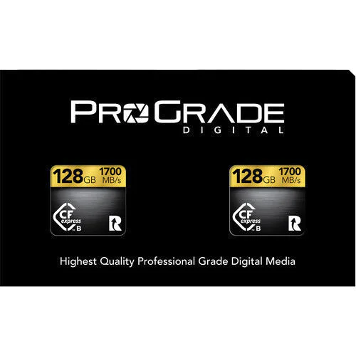 Buy ProGrade Digital 128GB CFexpress Type B Gold Memory Card