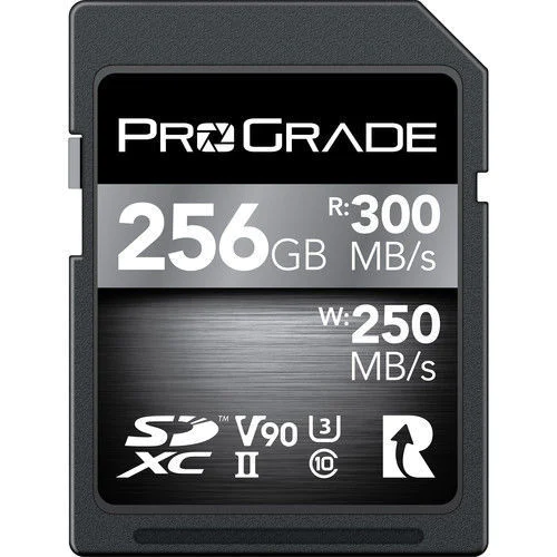 Buy ProGrade Digital 256GB UHS-II V90 SDXC Memory Card in India at 