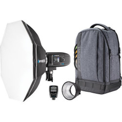 Westcott FJ400 400Ws Strobe with AC/DC Battery 1-Light Backpack Kit