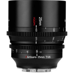 7artisans 25mm T1.05 Vision Cine Lens for Sony E Mount