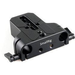 SmallRig 1674 Baseplate with Dual 15mm Rod Clamp