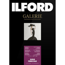 Ilford GALERIE Prestige Gold Fibre Silk Paper (13 x 19", 25 Sheets)