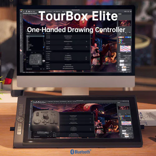 Buy TourBox Elite Bluetooth editing console at Lowest Price in India