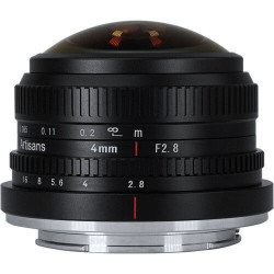 7artisans 4mm f/2.8 Fisheye Lens for Canon EF-M