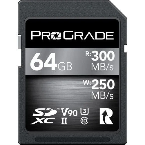Buy ProGrade Digital 64GB UHS-II V90 SDXC Memory Card in India at