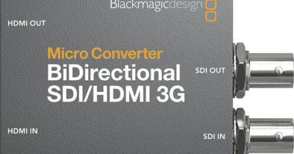 Blackmagic bidirectional micro converter