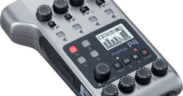 Buy Zoom PodTrak P4 Portable Multitrack Podcast Recorder in