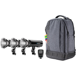 Westcott FJ200 Strobe 3-Light Backpack Kit