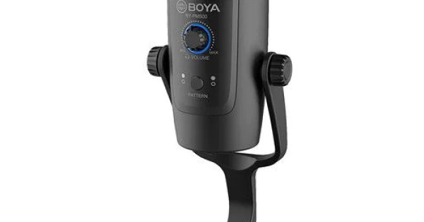 Microphone De Table USB Boya PM500 (Walimex Pro) - Pour Podcast, Streaming, Home Studio Et Visio