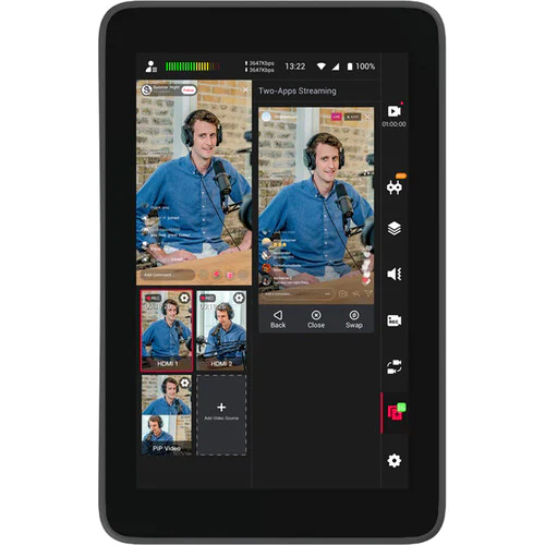 YoloLiv YoloBox Ultra Portable Multicamera Encoder/Streamer, Switcher ...
