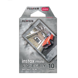 Fujifilm INSTAX Mini Stone Gray Instant Film (10 Exposures)