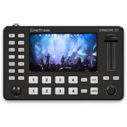 CineTreak CineLive CL-C1 Compact 4-Channel HDMI Streaming Video Switcher with 5" Display