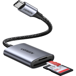 Ugreen CM401 USB-C To Sd/Tf Memory Card Reader Alu Case