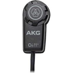 AKG C411 PP Miniature Condenser Pickup Microphone