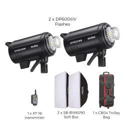 Godox DP600III-V Professional Studio Flash Kit
