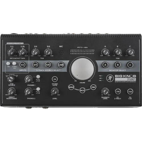 Mackie Big Knob Studio Plus Monitor Controller & Interface Lowest 