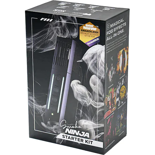SmokeGENIE SmokeNINJA Theatrical Fog Generator Starter Kit