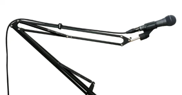 Hawk HAS01 Professional Recording Mic Stand Scissor Arm For Dynamic and ...