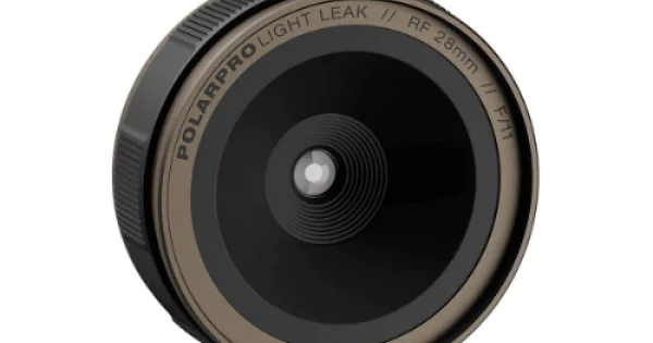 Polar Pro LIGHT LEAK Lens 28mm 単焦点レンズ PolarPro LightLeak 28mm f/11 Full Frame Lens For Canon RF