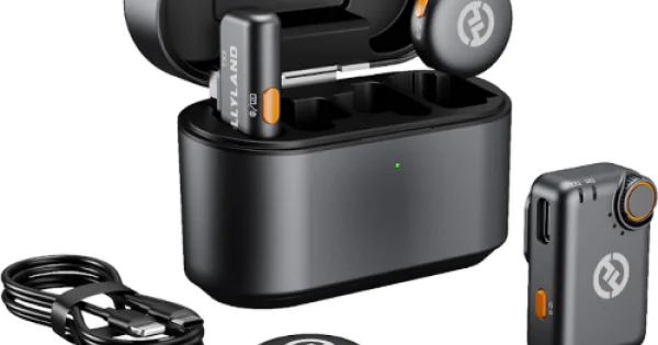 HOLLYLAND LARK M2s Mini Combo ワイヤレスマイク Hollyland Lark M2S Combo (Camera RX+USB-C RX+ Lightning Cable