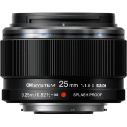 OM SYSTEM M.Zuiko Digital 25mm f/1.8 II Lens
