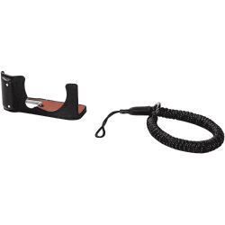 SmallRig 4879 Leather Half Case Kit for Fujifilm X-M5 (Black)
