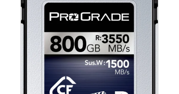 ProGrade Digital 800GB CFexpress 4.0 Type B Iridium Memory