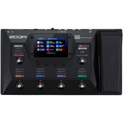 Zoom G6 Multi-Effects Processor Pedal for Guitarists