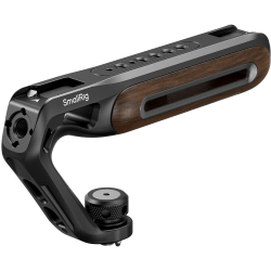 SmallRig 5252 Wooden Top Handle with 1/4"-20 & 3/8"-16 Locating Screw