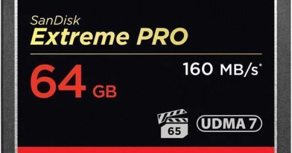Buy SanDisk 64GB Extreme Pro CompactFlash Memory Card (160MB/s) in ...