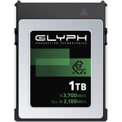 Glyph Technologies 1TB Capture+ CFexpress 4.0 Type B Memory Card