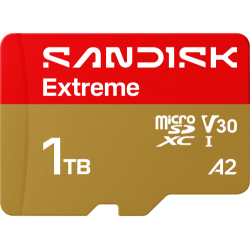 SanDisk 1TB Extreme UHS-I microSDXC Memory Card