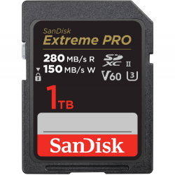 SanDisk 1TB Extreme PRO UHS-II SDXC Memory Card