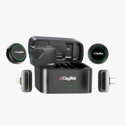 Digitek DWM 131 2-in-1 Wireless Microphone
