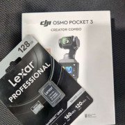 Customer purchase of Pocket 3 Combo with Memory Card