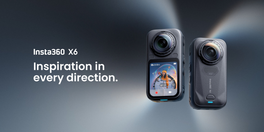 Insta360 X6 360° 8K Camera